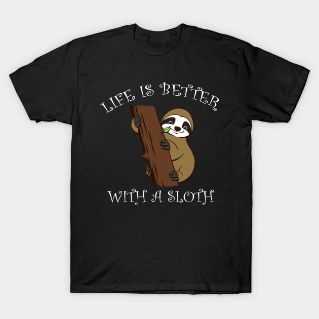 Sloth T-Shirt by Underground Cargo